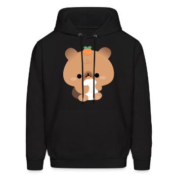 Capybara Toddler - Men's Hoodie - black - Front - Elias (183cm)