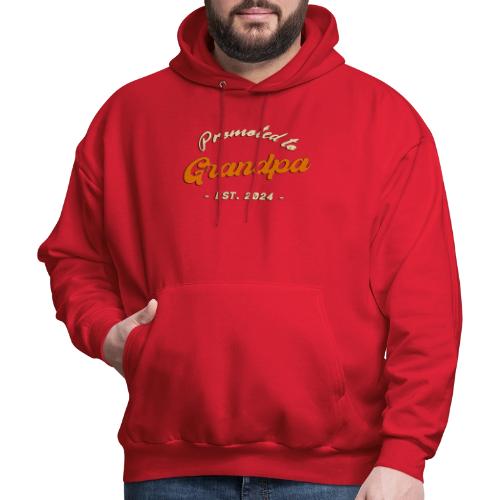 Promoted to Grandpa 2024 - Men's Hoodie
