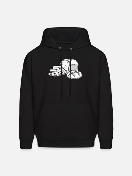 Bread - Men's Hoodie - black