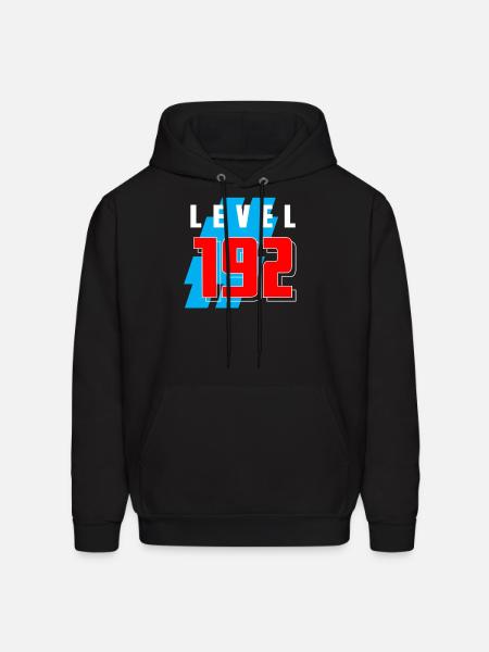 LEVEL 192 - Men's Hoodie - black