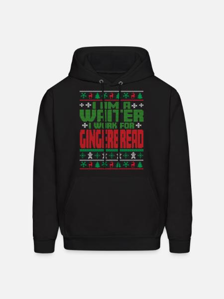 Waiter Christmas Saying - Men's Hoodie - black
