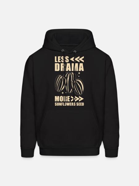 Sunflower Seeds - Men's Hoodie - black