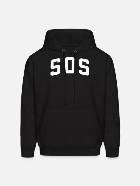 Sza Sos Merch - Men's Hoodie - black