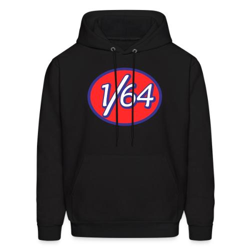 One Sixty Four -- vintage auto inspired oval - Men's Hoodie