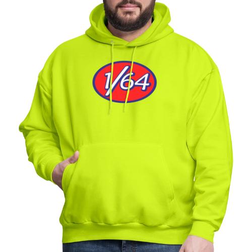One Sixty Four -- vintage auto inspired oval - Men's Hoodie