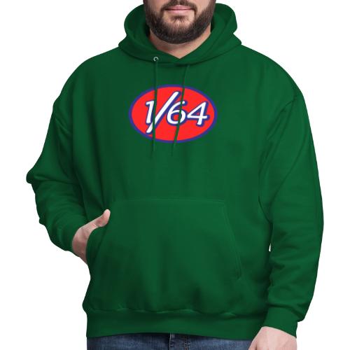 One Sixty Four -- vintage auto inspired oval - Men's Hoodie