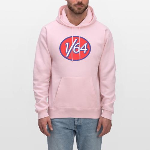 One Sixty Four -- vintage auto inspired oval - Men's Hoodie