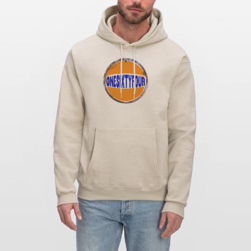One Sixty Four --vintage auto inspired orange - Men's Hoodie