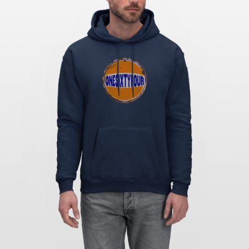 One Sixty Four --vintage auto inspired orange - Men's Hoodie