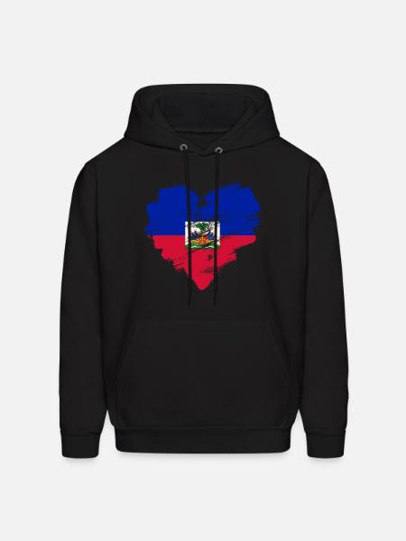 Haiti - Men's Hoodie - black