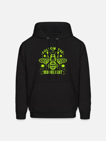 Magic Bee - Men's Hoodie - black
