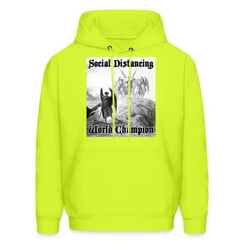 Social Distancing World Champion - Men's Hoodie