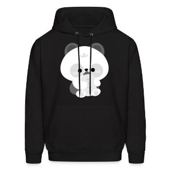 Panda Toddler - Men's Hoodie - black - Front - Elias (183cm)