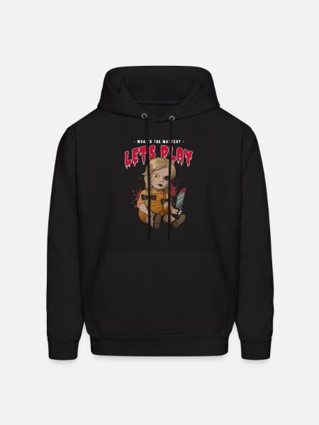Halloween Doll - Men's Hoodie - black