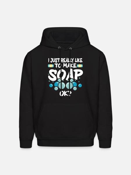 Soap Making Soap Maker - Men's Hoodie - black
