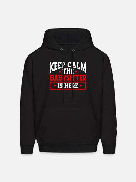 Babysitter Babysitting - Men's Hoodie - black