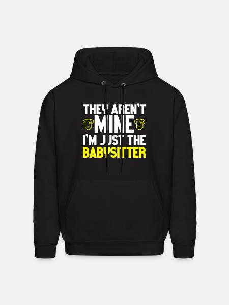 Babysitter Babysitting - Men's Hoodie - black