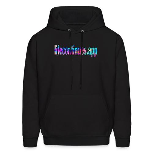 Lifecontinues.app1 - Men's Hoodie