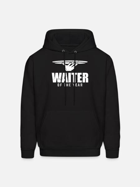 Waiter Waitress Service - Men's Hoodie - black