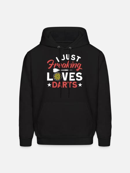 Darts Dart Player - Men's Hoodie - black