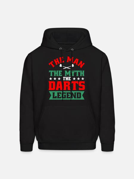 Darts Dart Player - Men's Hoodie - black
