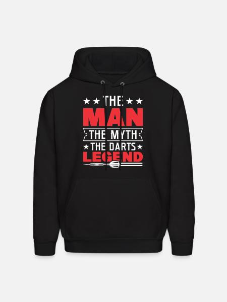 Darts Dart Player - Men's Hoodie - black
