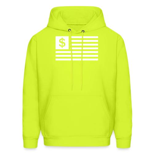 American Dollar Sign Flag - Men's Hoodie