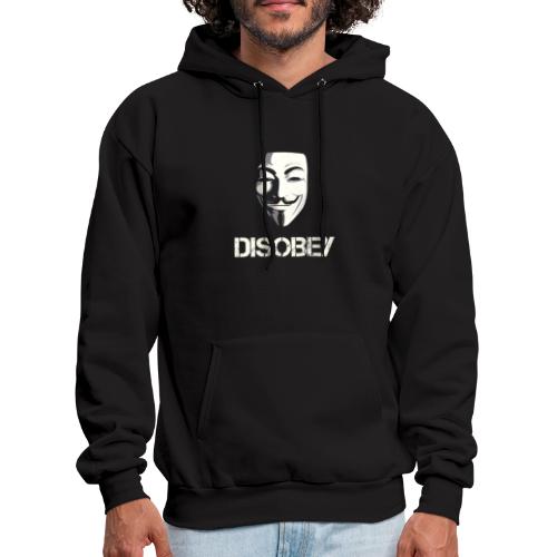 Anonymous Disobey gif - Men's Hoodie