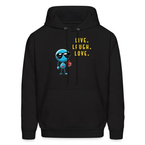 Smoon City_Smoon live laugh love - Men's Hoodie