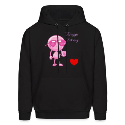 Smoon City_Viareggio Tuscany Pink - Men's Hoodie