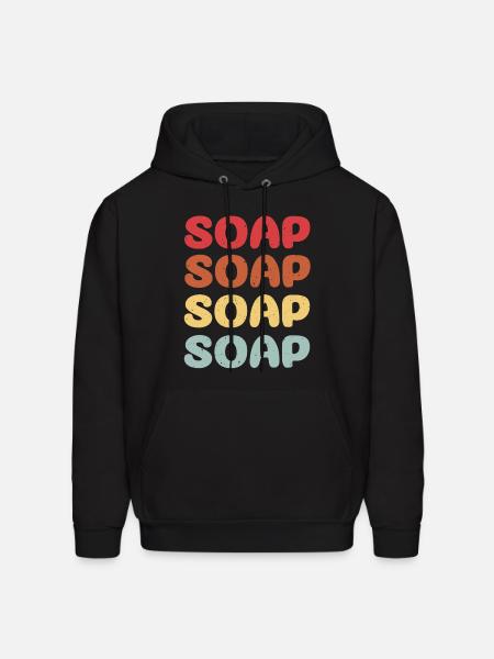 Soap - Men's Hoodie - black