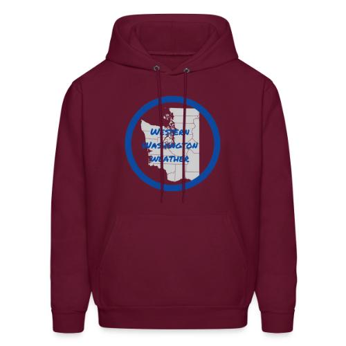 Western Washington Weather Logo - Men's Hoodie