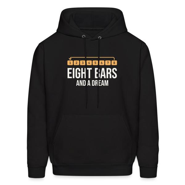 Eight Bars and a Dream - Beat Maker Men's Hoodie