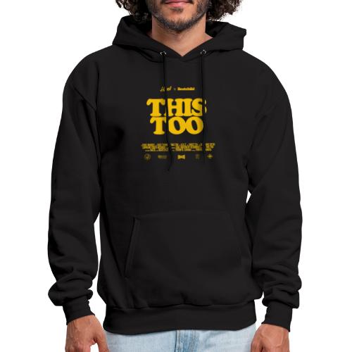 THIS TOO TRANSPARENT Yellow - Men's Hoodie