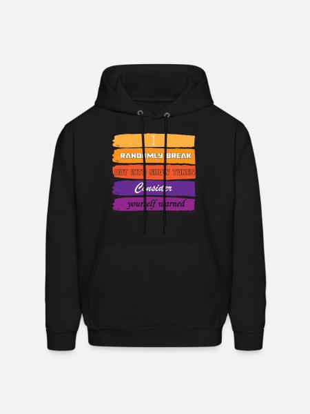 NORMAL - Men's Hoodie - black
