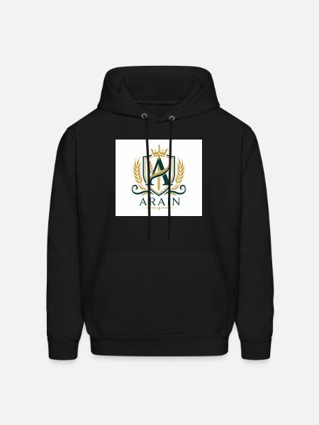 Arain Pride - Premium Punjabi Heritage Graphic - Men's Hoodie - black