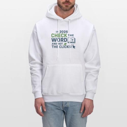 Color Word Clicks 2026 Background - Men's Hoodie