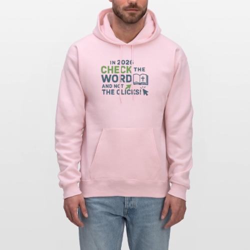 Color Word Clicks 2026 Background - Men's Hoodie