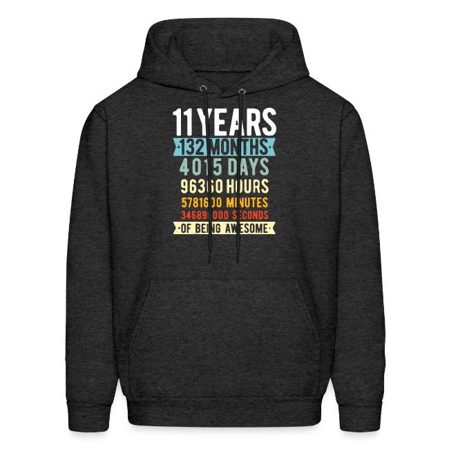 11th Birthday 11 Years Old Vintage