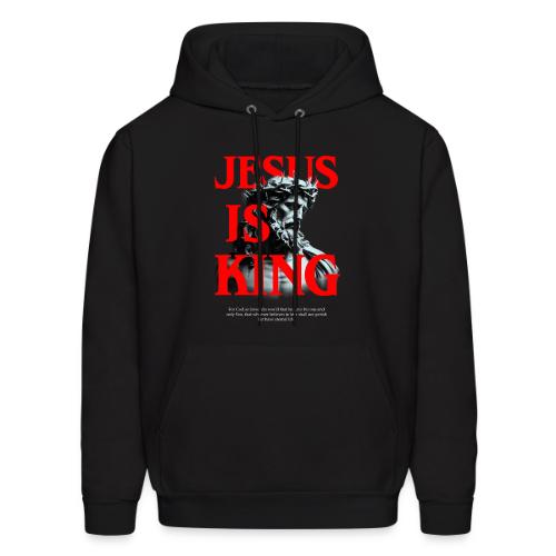 Jesus is King John 3:16 - Men's Hoodie