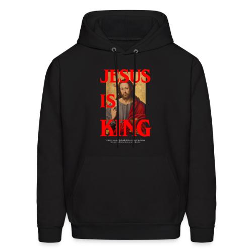 Jesus is King Eucharis - Men's Hoodie
