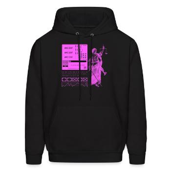 ANCIENT BRAND: The Brand You Can Trust Classic T-S - Men's Hoodie - black - Front - Elias (183cm)