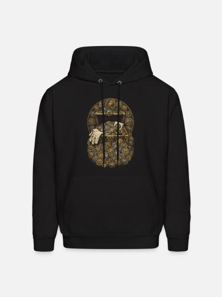 Coin collector Numismatist - Men's Hoodie - black
