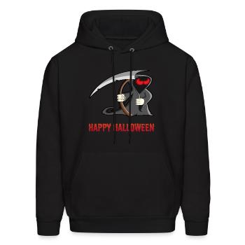Halloween's scary and terrifying design - Men's Hoodie - black - Front - Elias (183cm)