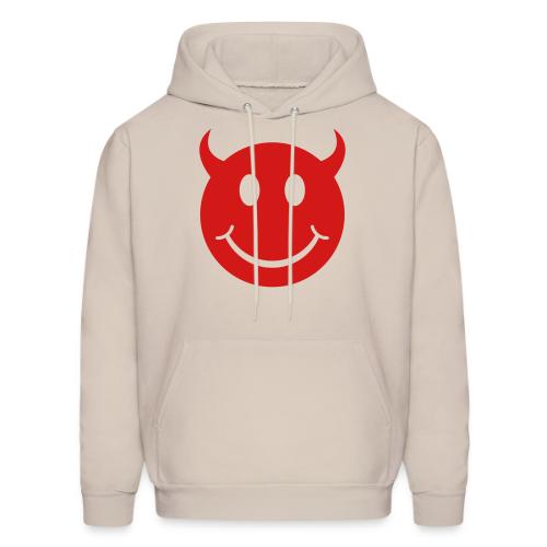 Smiley Devil Face - Men's Hoodie