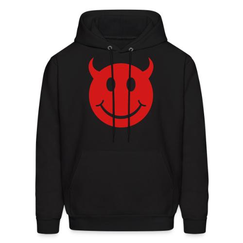 Smiley Devil Face - Men's Hoodie