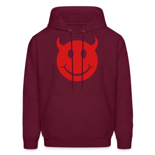 Smiley Devil Face - Men's Hoodie