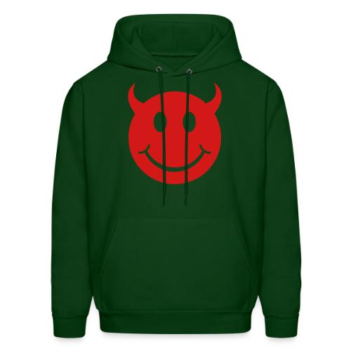 Smiley Devil Face - Men's Hoodie