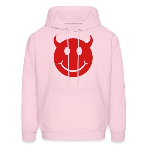 Smiley Devil Face - Men's Hoodie