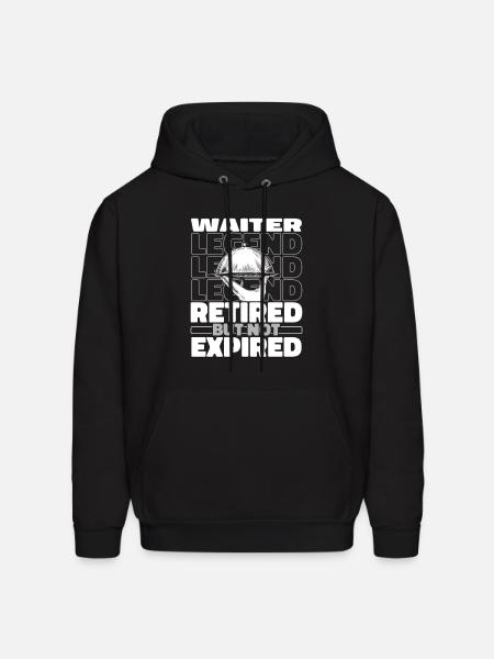 Waiter Waitress Retired - Men's Hoodie - black